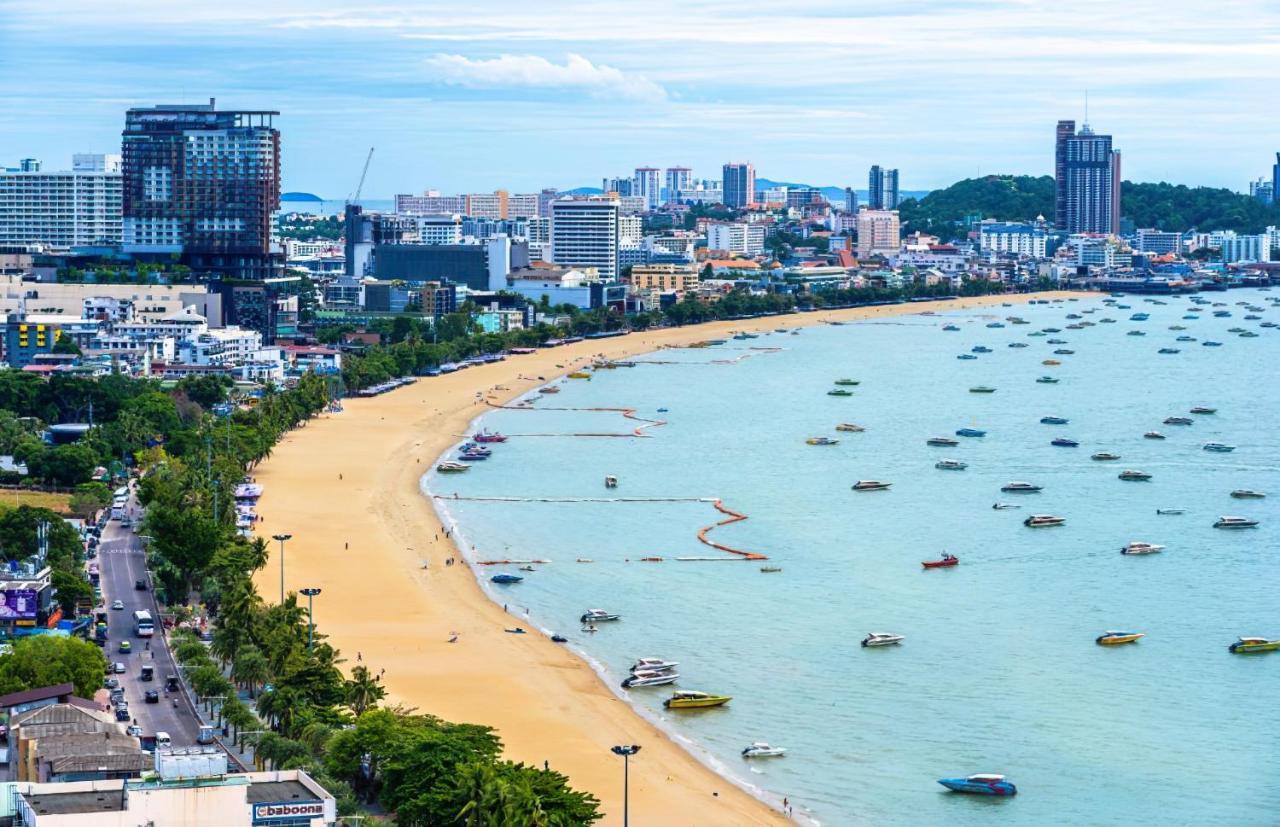 Great Location With Infinity Pool -Central Pattaya Leilighet Eksteriør bilde