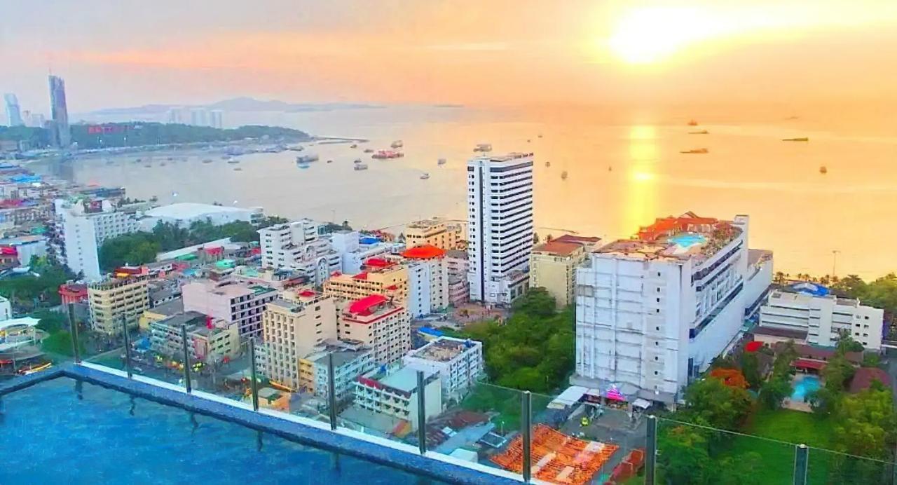 Great Location With Infinity Pool -Central Pattaya Leilighet Eksteriør bilde
