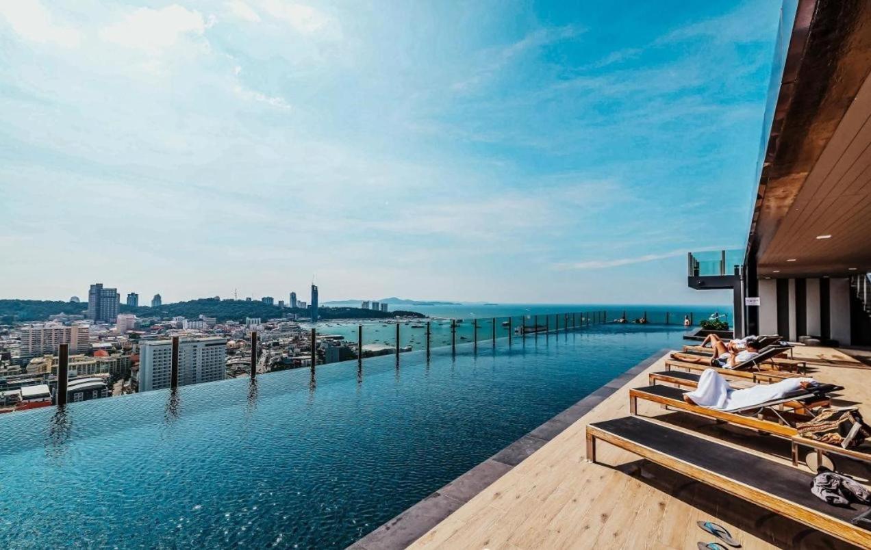 Great Location With Infinity Pool -Central Pattaya Leilighet Eksteriør bilde
