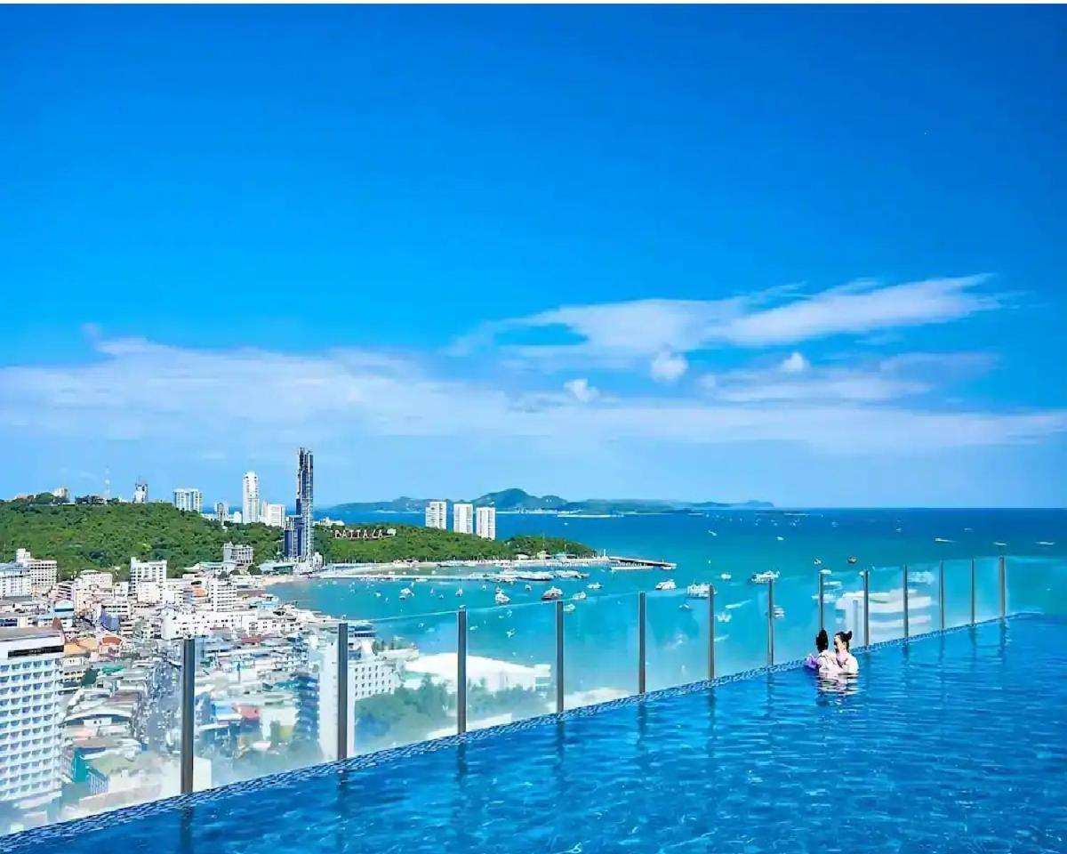 Great Location With Infinity Pool -Central Pattaya Leilighet Eksteriør bilde